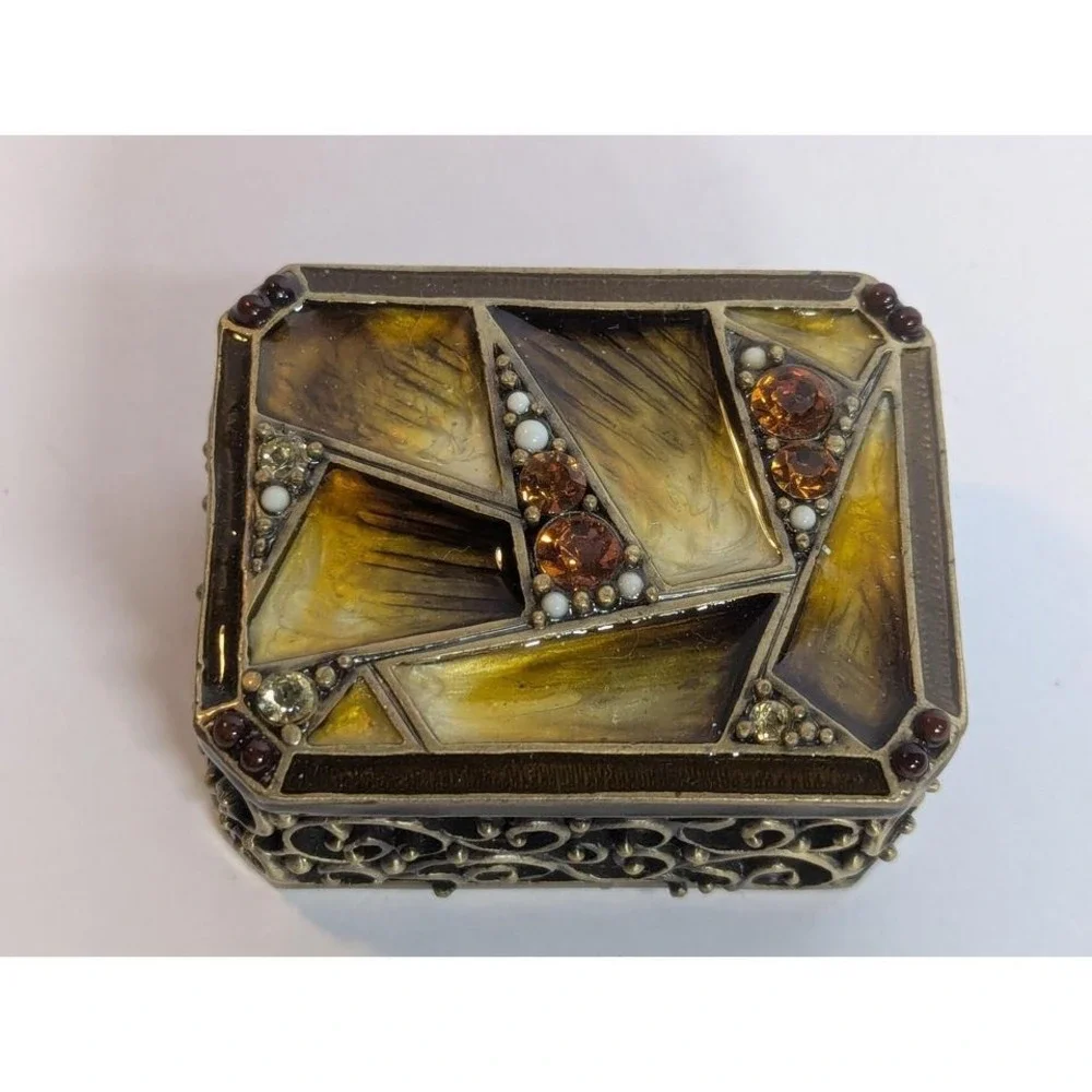Small Jeweled Trinket‎ Box